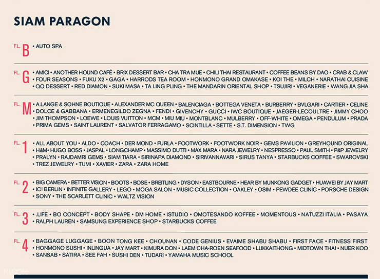 bottega paragon